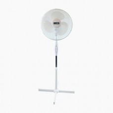 White Stand Fan 